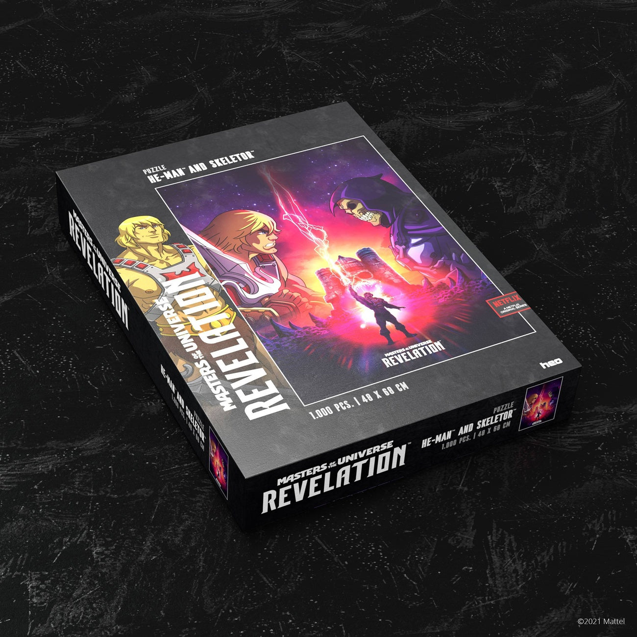 Produktbild Masters of the Universe: Revelation™ Pussel He-Man™ och Skeletor™ (1000 bitar)