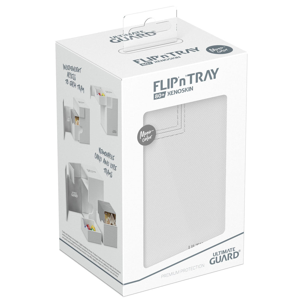 Produktbild Ultimate Guard Flip'n'Tray 80+ Xenoskin - Vit