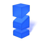Produktbild Ultimate Guard Boulder'n'Tray 100+ - Safir
