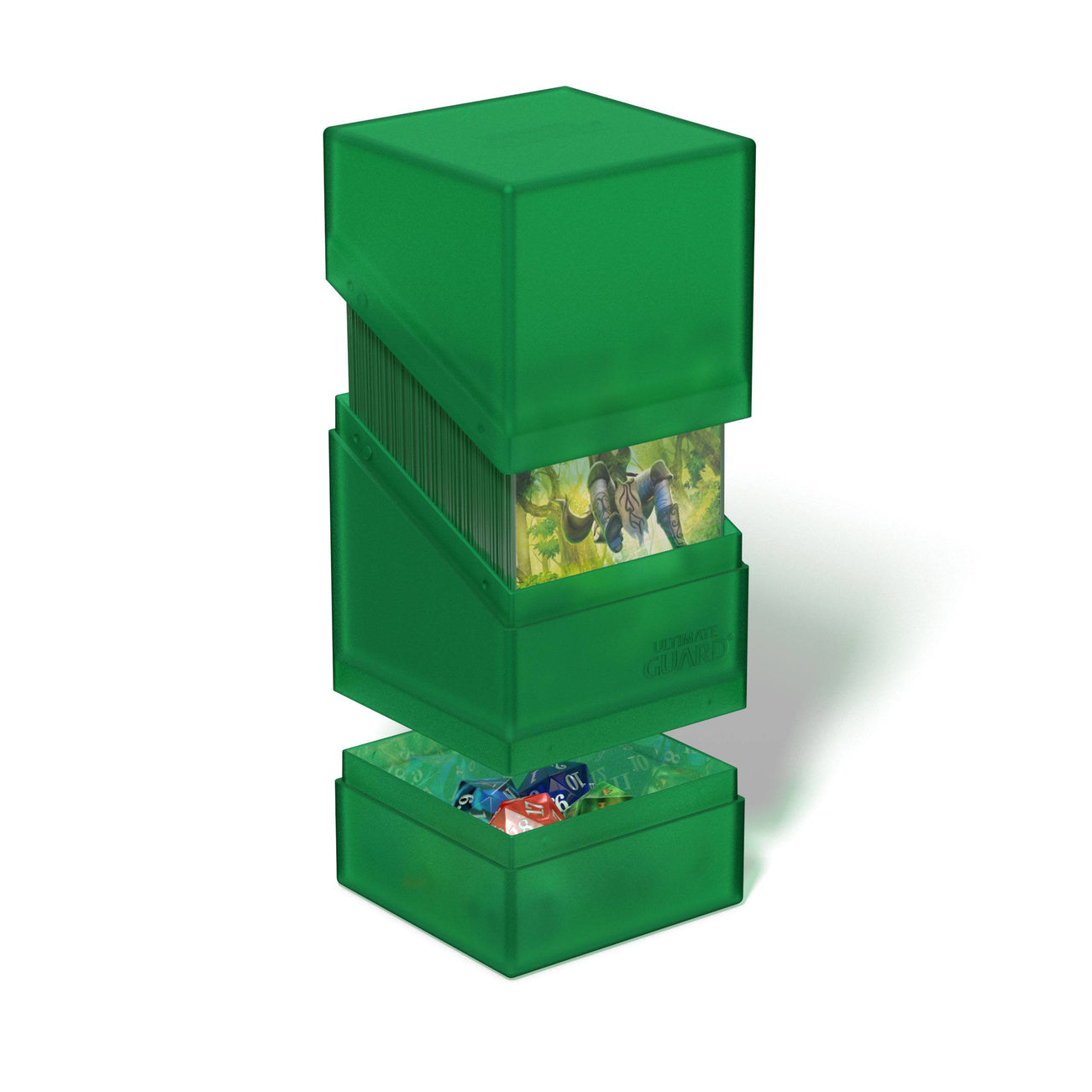 Produktbild Ultimate Guard Boulder'n'Tray 100+ - Emerald