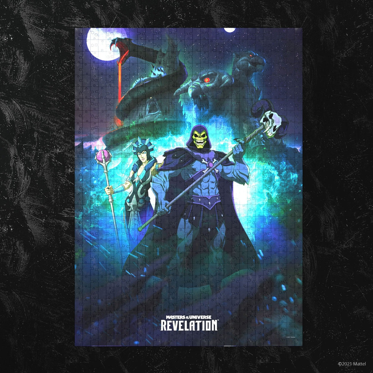 Produktbild Masters of the Universe: Revelation™ Pussel Skeletor™ och Evil-Lyn™ (1000 bitar)