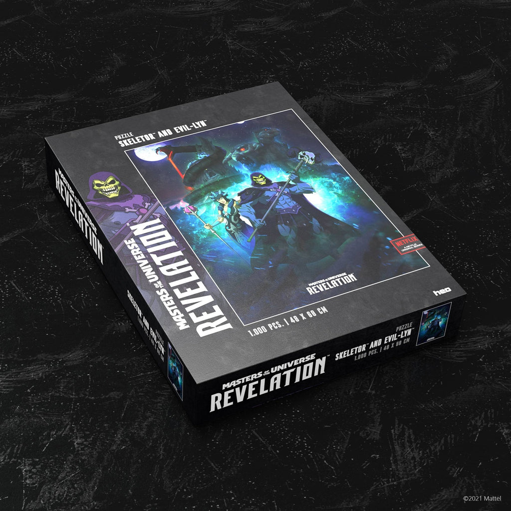 Produktbild Masters of the Universe: Revelation™ Pussel Skeletor™ och Evil-Lyn™ (1000 bitar)