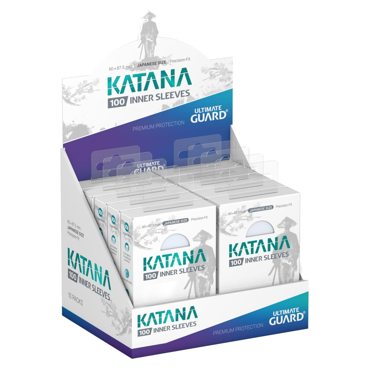 Produktbild Ultimate Guard Katana Inner Sleeves japansk storlek (100)