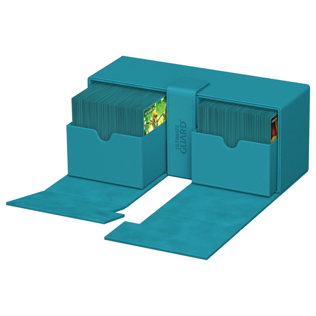 Produktbild Ultimate Guard Twin Flip'n'Tray 266+ Xenoskin - Petrol