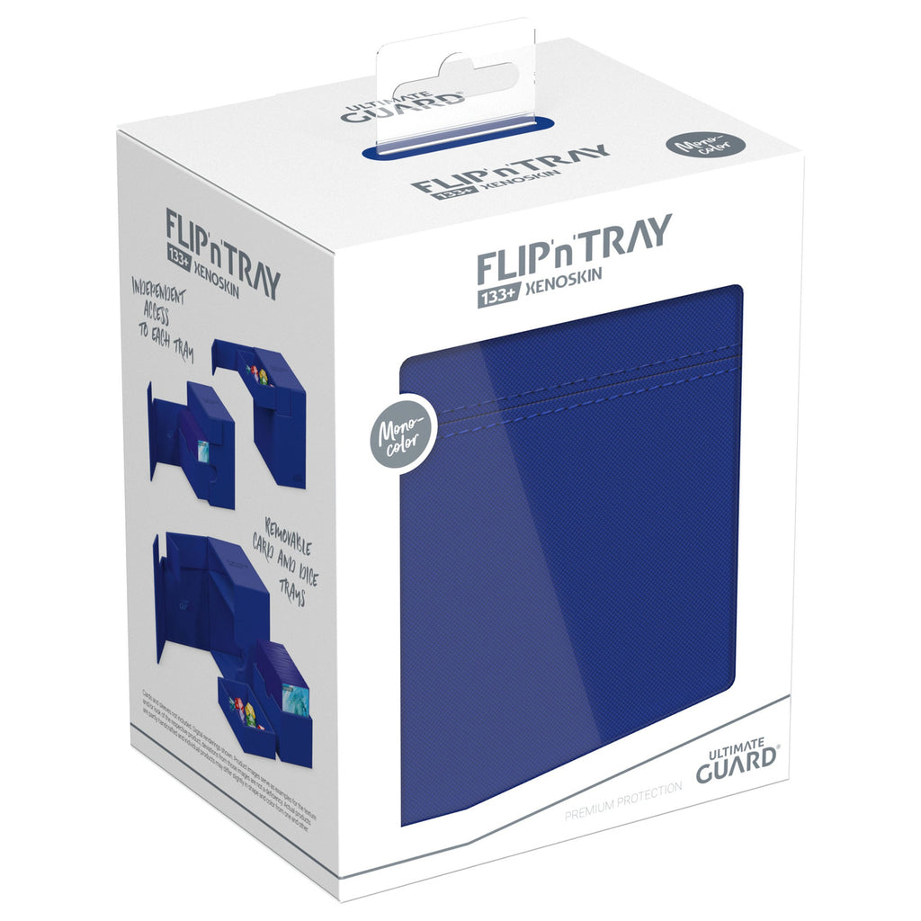 Produktbild Ultimate Guard Flip'n'Tray 133+ Xenoskin - Blå