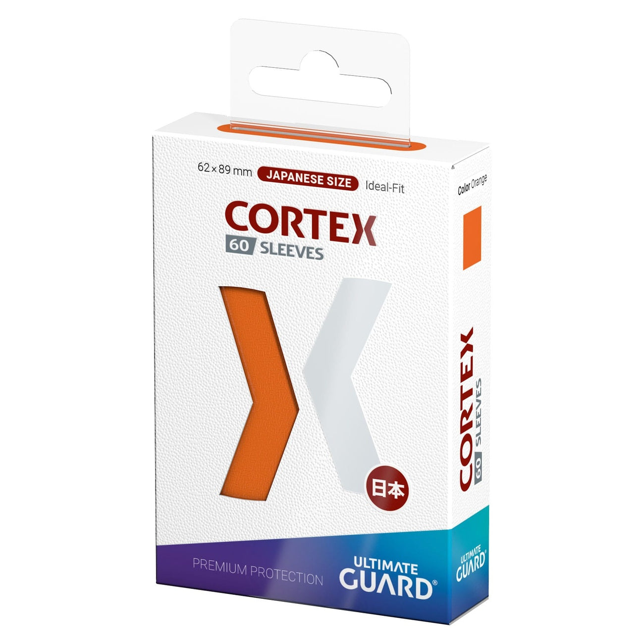 Produktbild Ultimate Guard Cortex Sleeves japansk storlek (60) - Orange