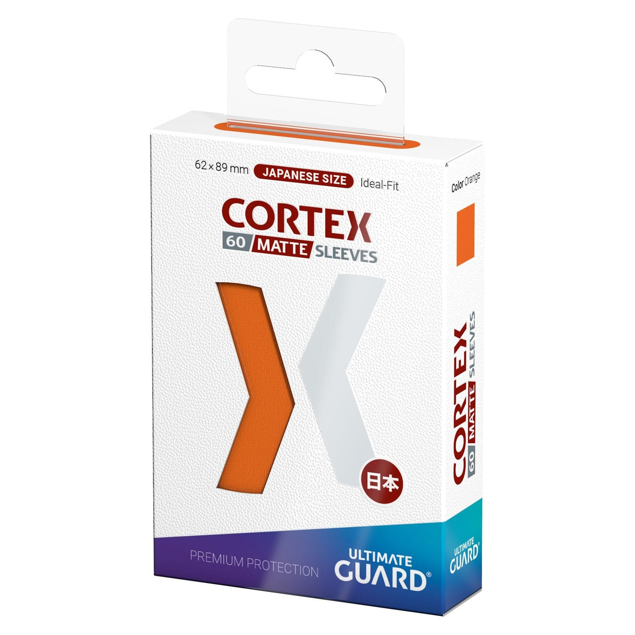 Produktbild Ultimate Guard Cortex Sleeves Mat Japansk storlek (60) - Orange