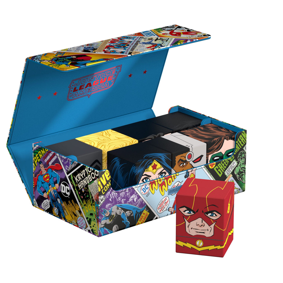 Produktbild Squaroes Collectors Case 800 DC Justice League™ – Vintage Comics