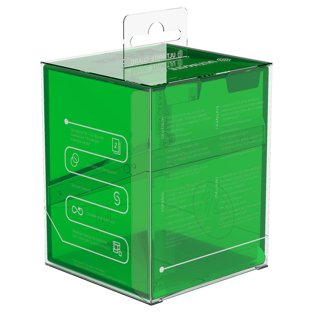 Produktbild Ultimate Guard Boulder 100+ Clear – Smaragd