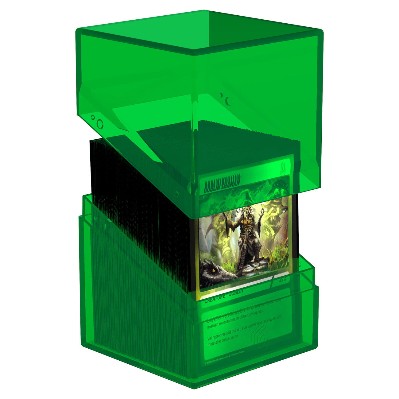 Produktbild Ultimate Guard Boulder 100+ Clear – Smaragd