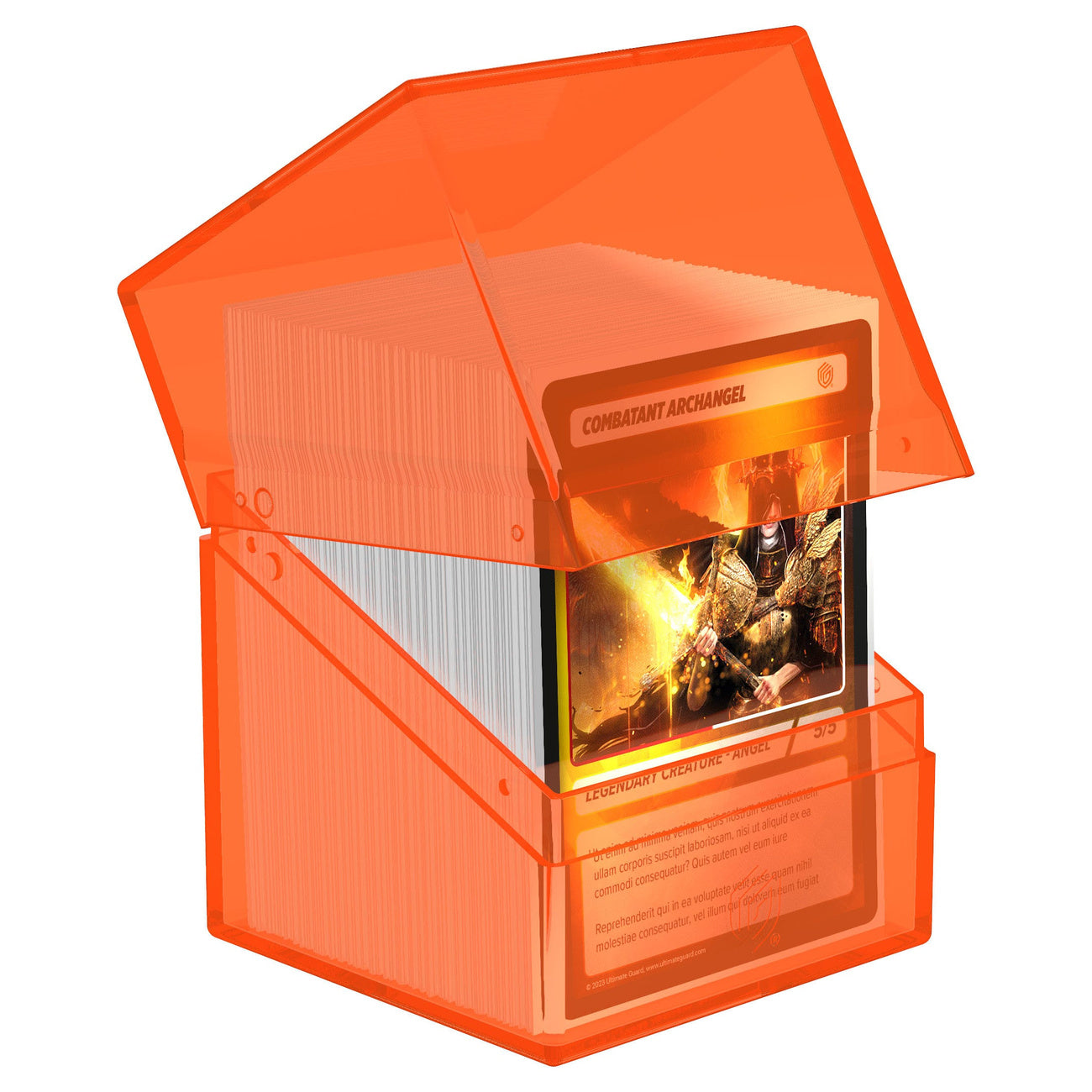 Produktbild Ultimate Guard Boulder 100+ Clear - Poppy Topaz