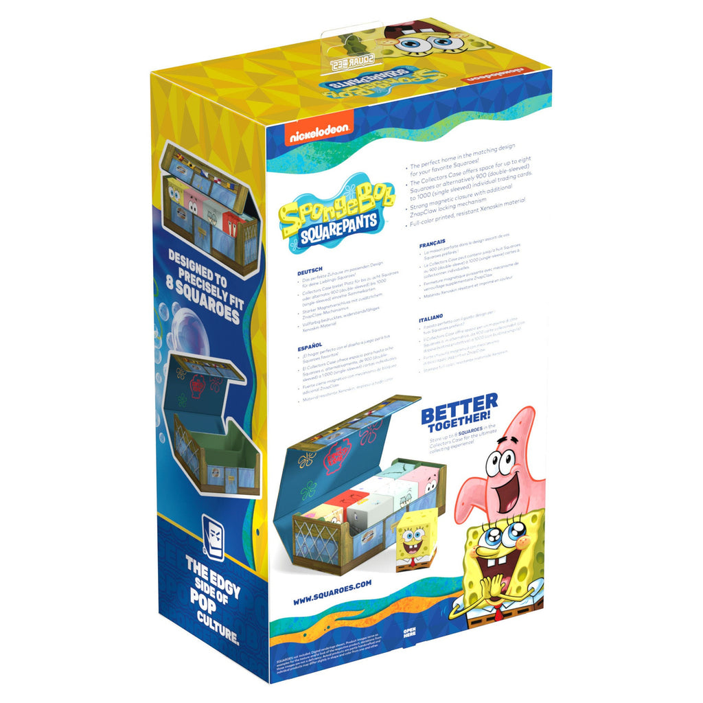 Produktbild Squaroes Collectors Case 800 SvampBob Fyrkant™ – Krångliga Krabban