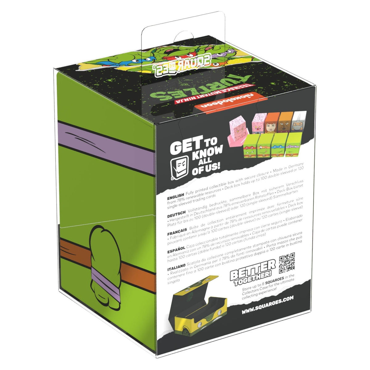 Produktbild Squaroes Squaroe Teenage Mutant Ninja Turtles™ NT003 - Donatello
