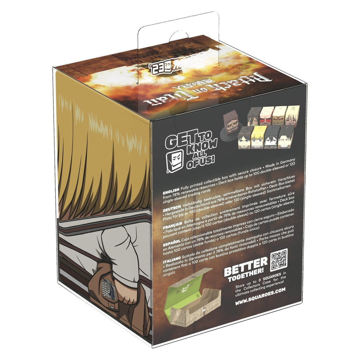 Produktbild Squaroes Squaroe Attack on Titan AOT002 - Armin Arlert