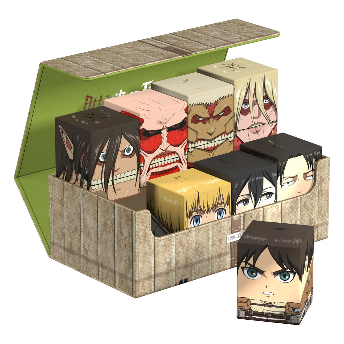 Produktbild Squaroes Squaroe Attack on Titan Samlarlåda – Shiganshina-distriktet