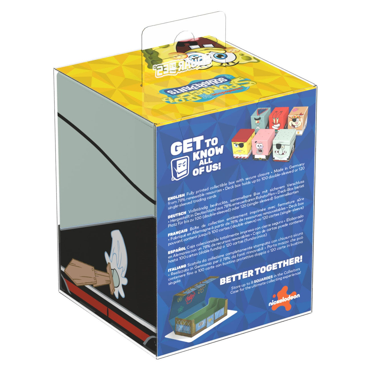Produktbild Squaroes Squaroe SvampBob Fyrkant™ SB017 – Pirat-Bläckward