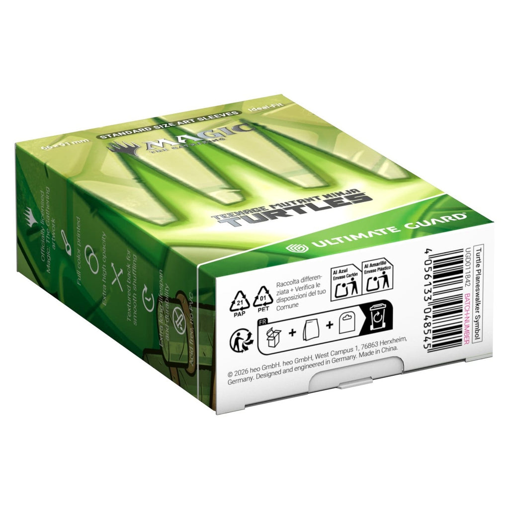 Produktbild Ultimate Guard Art Sleeves Magic: The Gathering | Teenage Mutant Ninja Turtles – Turtle Planeswalker-symbol