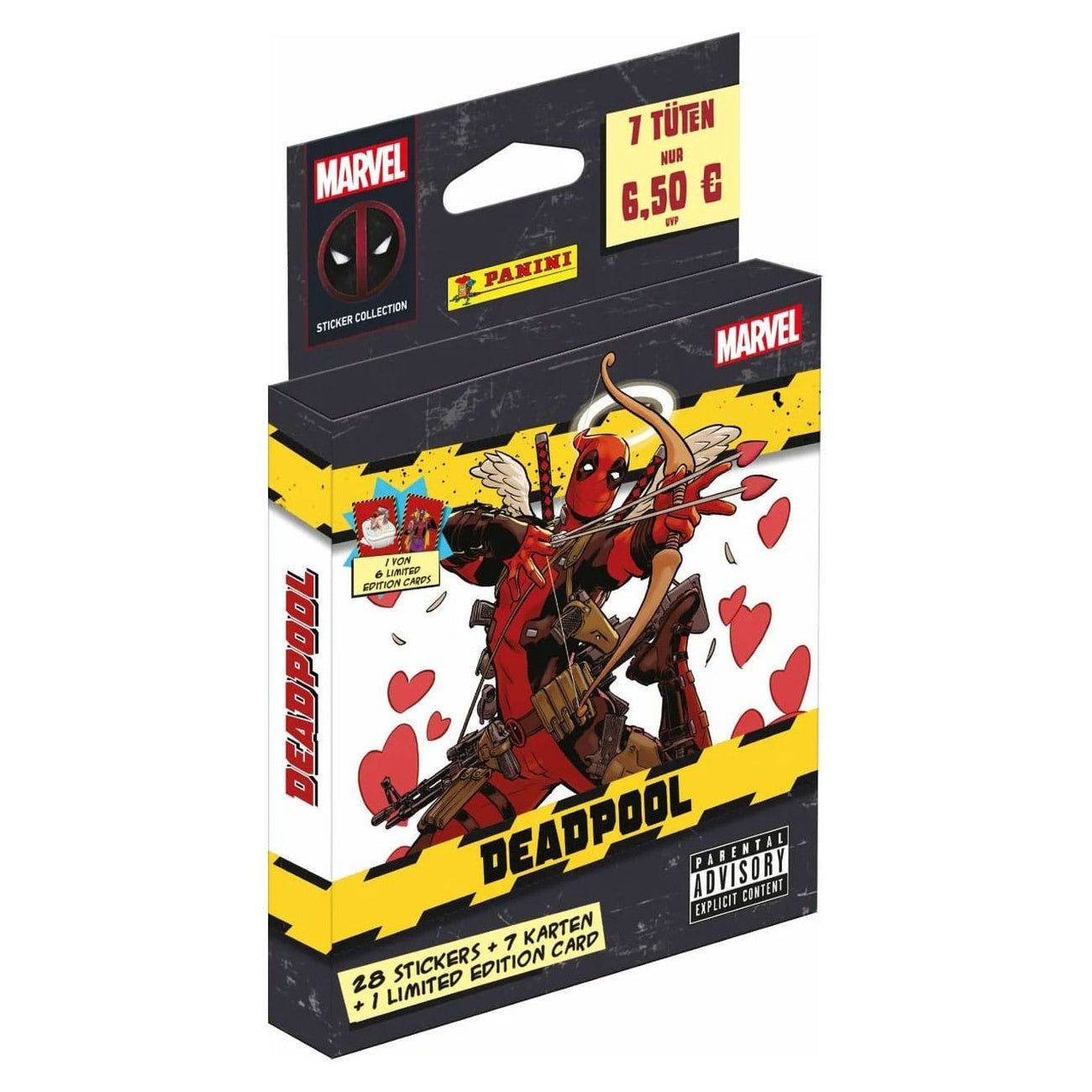 Produktbild Deadpool Klistermärke- och samlarkortskollektion Eco-Blister *tysk version*