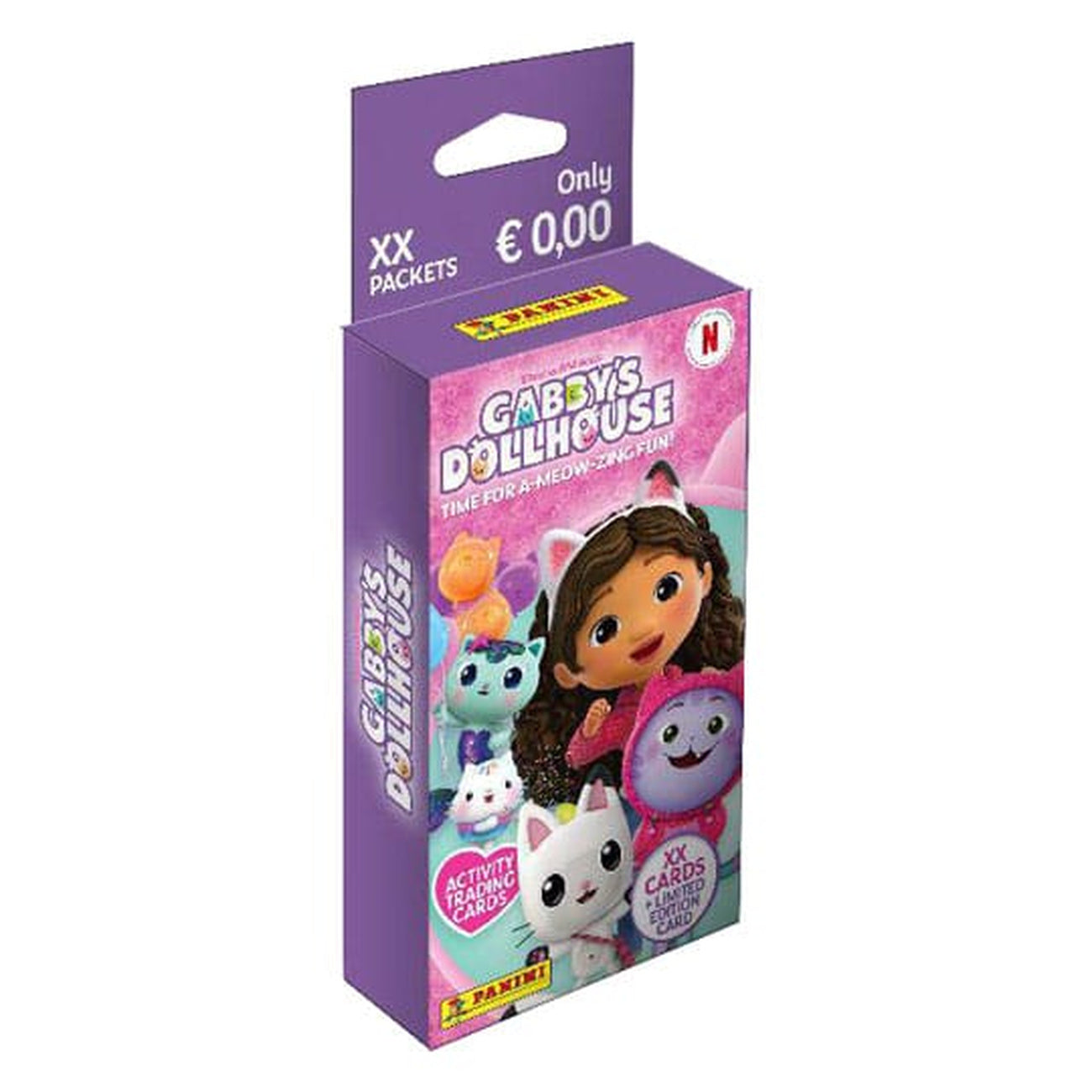 Produktbild Gabby's Dollhouse: Time for a Meow-Zing Fun Klistermärkessamling Eco-Blister *Tysk version*