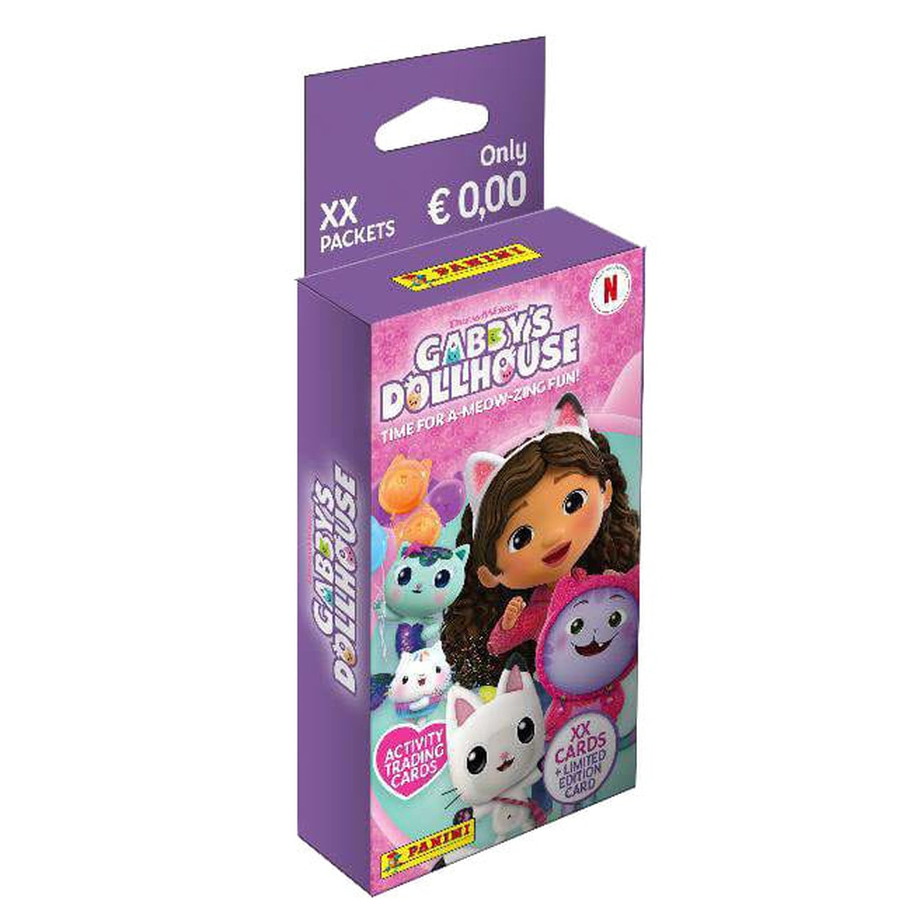 Produktbild Gabby's Dollhouse: Time for a Meow-Zing Fun Klistermärkessamling Eco-Blister *Tysk version*