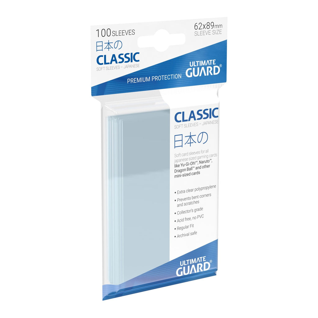 Produktbild Ultimate Guard Classic Sleeves japansk storlek (100)