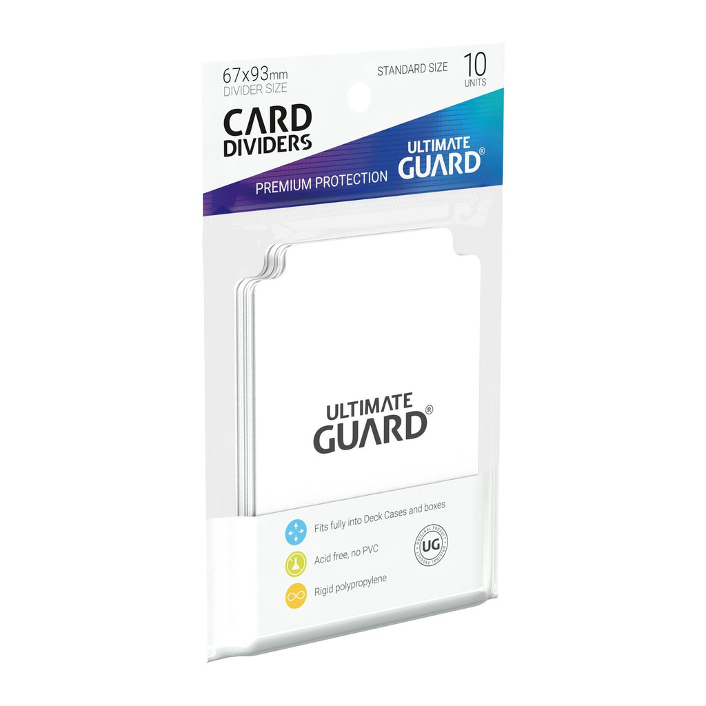 Produktbild Ultimate Guard Kortavdelare Standardstorlek (10) – Vit
