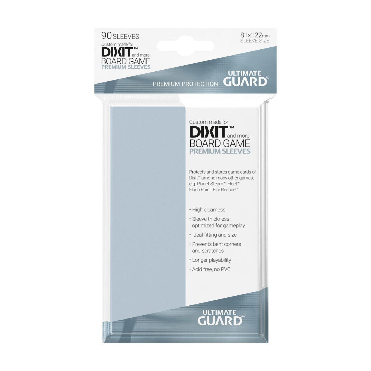 Produktbild Ultimate Guard Kortfickor för brädspel (90) - Dixit™ och mer