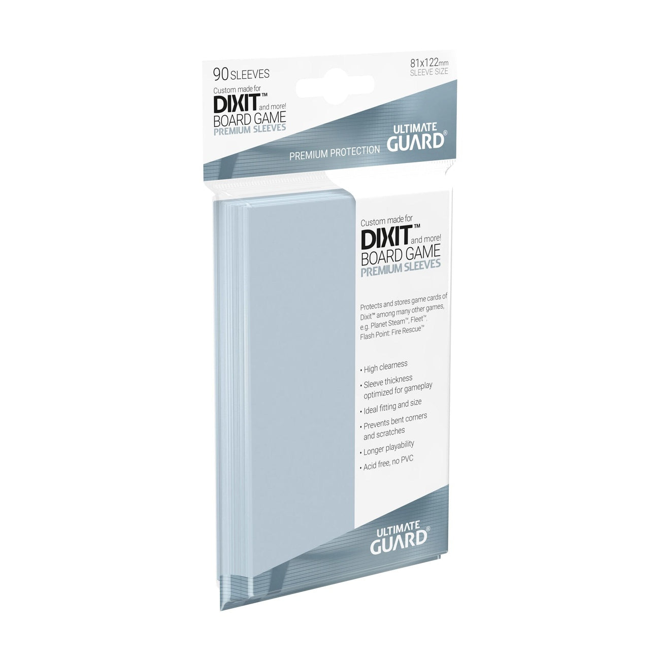 Produktbild Ultimate Guard Kortfickor för brädspel (90) - Dixit™ och mer