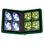 Produktbild Ultimate Guard Zipfolio 160 8-Pocket Xenoskin - Grön