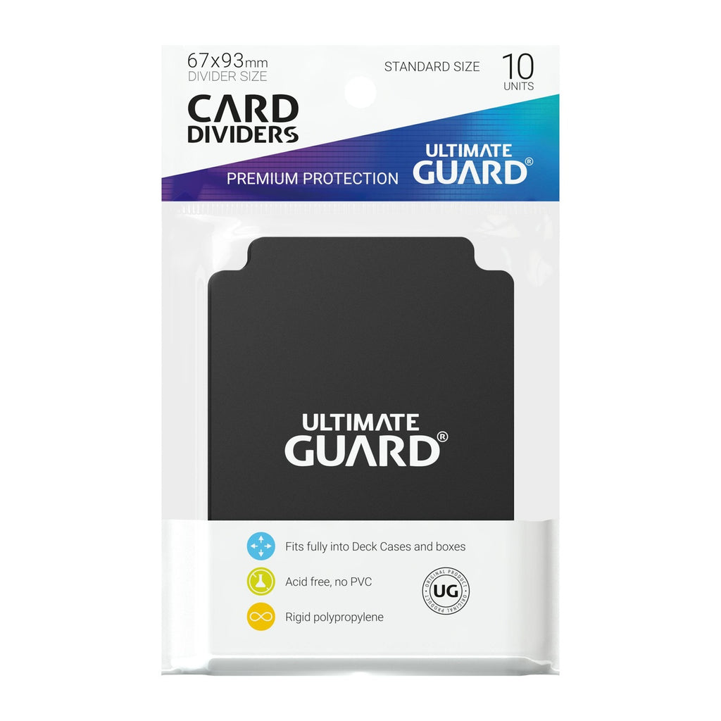 Produktbild Ultimate Guard Kortavdelare Standardstorlek (10) - Svart