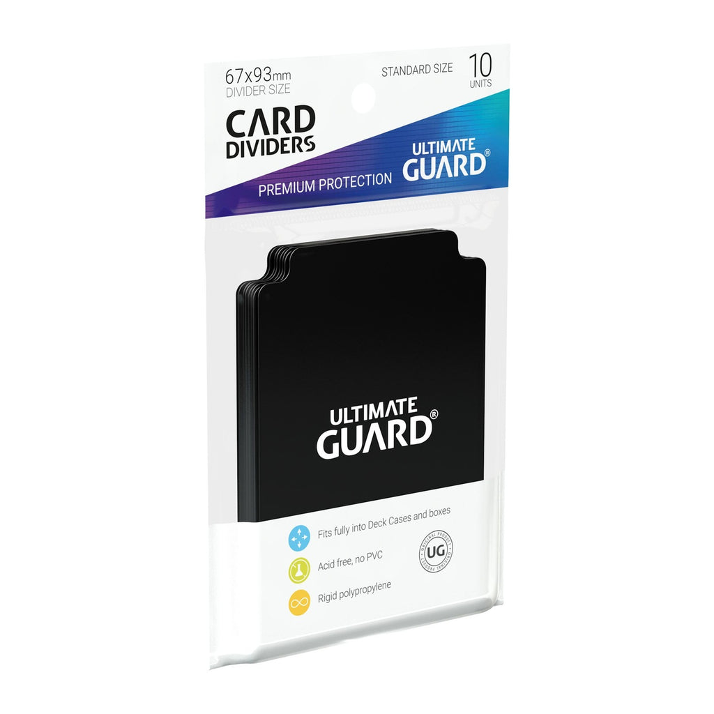 Produktbild Ultimate Guard Kortavdelare Standardstorlek (10) - Svart