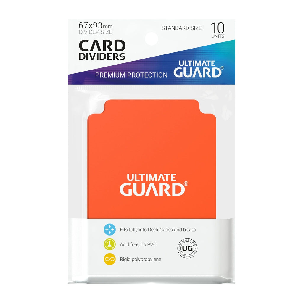 Produktbild Ultimate Guard Kortavdelare Standardstorlek (10) - Orange