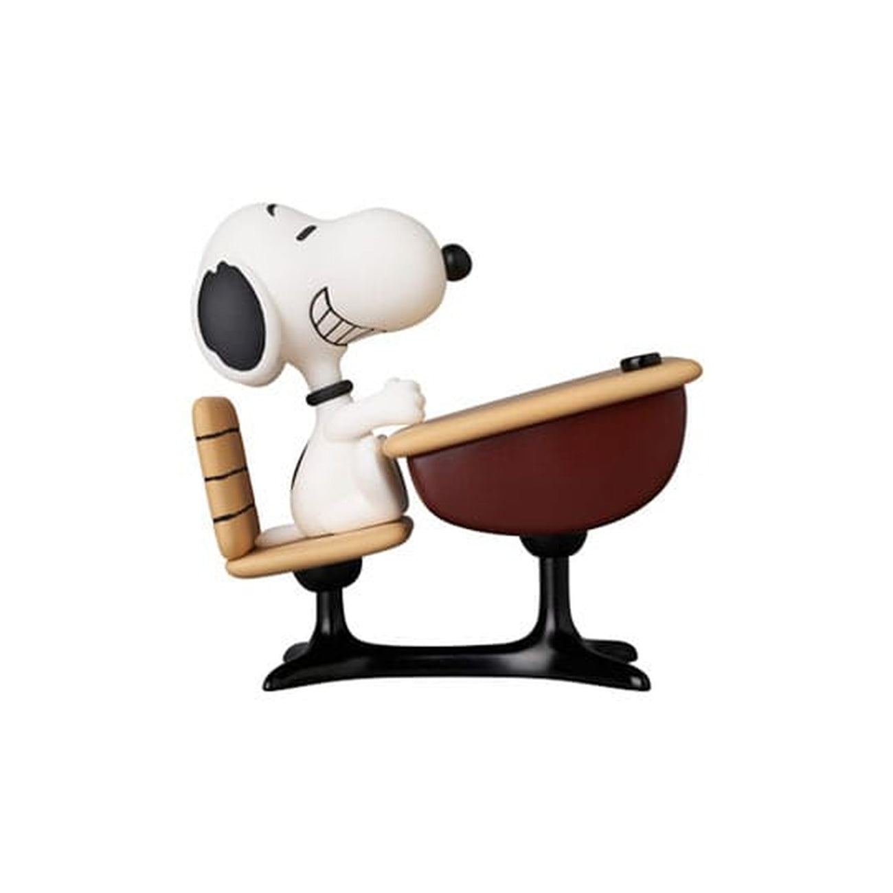 Produktbild Peanuts UDF Serie 18 Minifigur Snoopy med skrivbord 9 cm