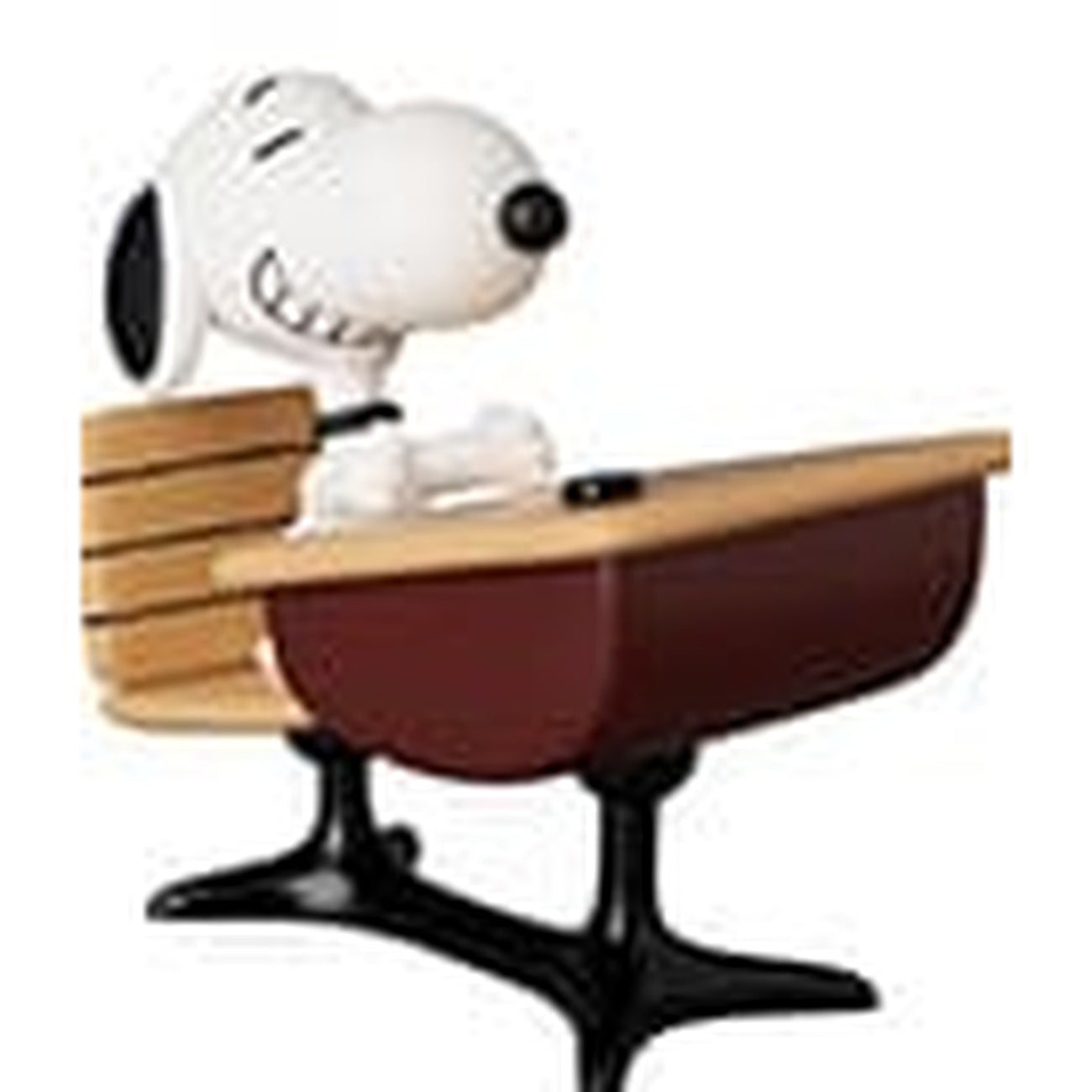 Produktbild Peanuts UDF Serie 18 Minifigur Snoopy med skrivbord 9 cm
