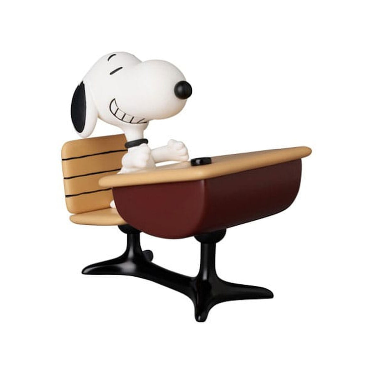 Produktbild Peanuts UDF Serie 18 Minifigur Snoopy med skrivbord 9 cm