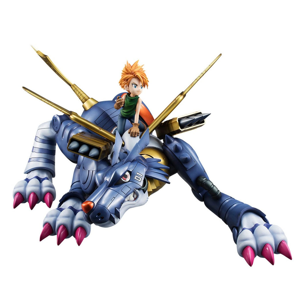 Produktbild Digimon Adventure Precious G.E.M. Series PVC-staty Metal Garurumon & Ishida Yamato 30 cm