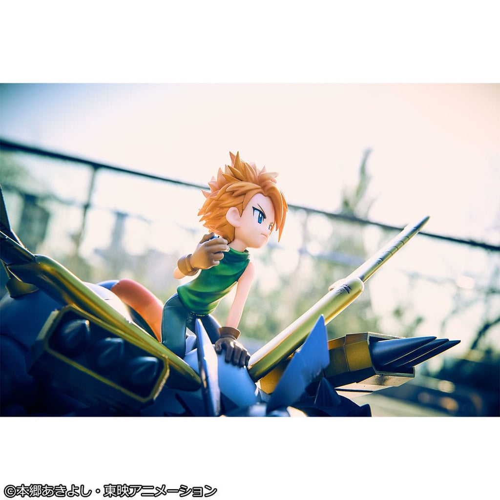 Produktbild Digimon Adventure Precious G.E.M. Series PVC-staty Metal Garurumon & Ishida Yamato 30 cm