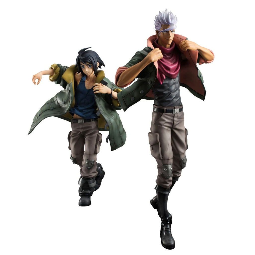 Produktbild Mobile Suit Gundam Iron-Blooded Orphans G.E.M.-serie PVC-staty Mikazuki Augus & Orga Itsuka 26 cm