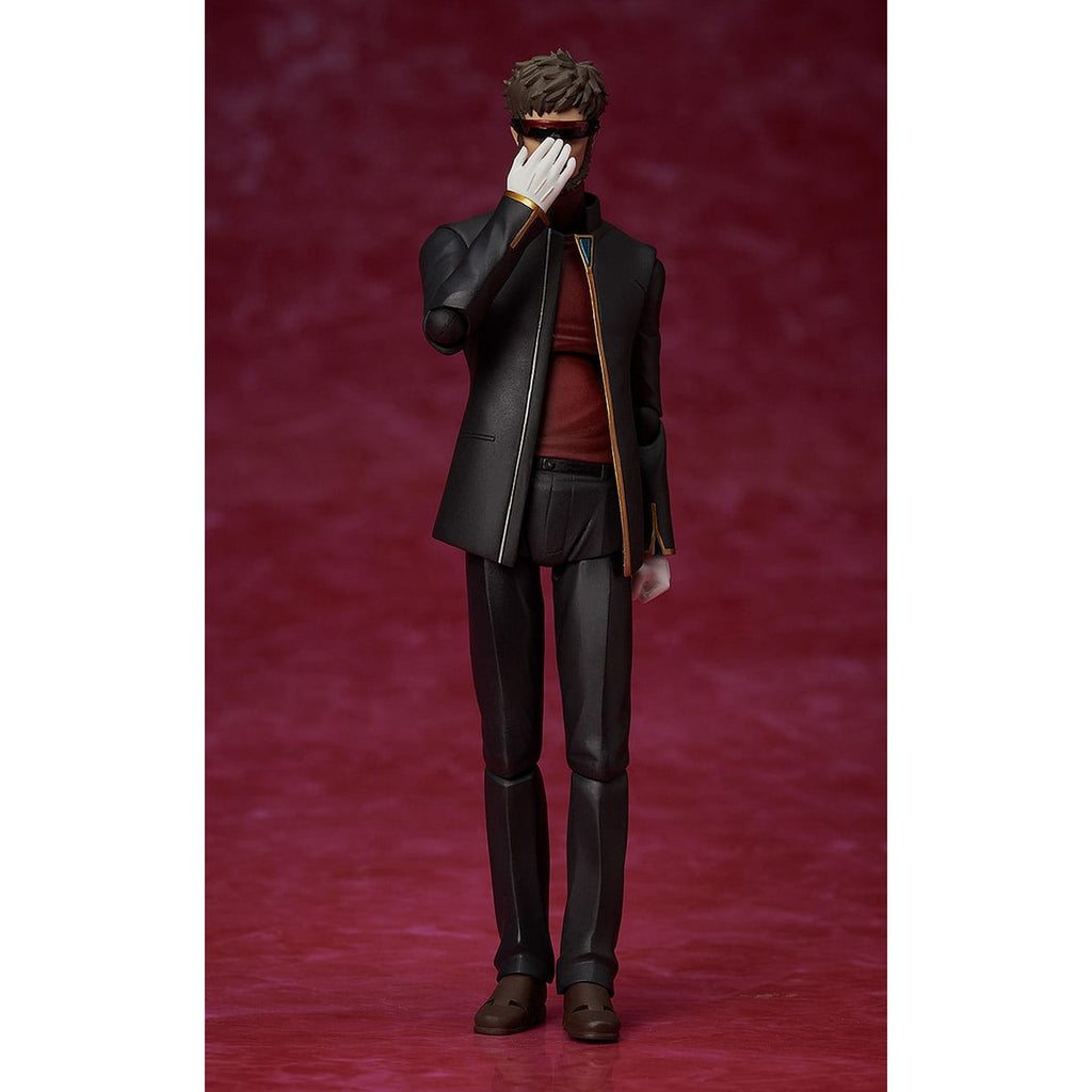 Produktbild Neon Genesis Evangelion: Rebuild of Evangelion Figma actionfigur Gendo Ikari 16 cm