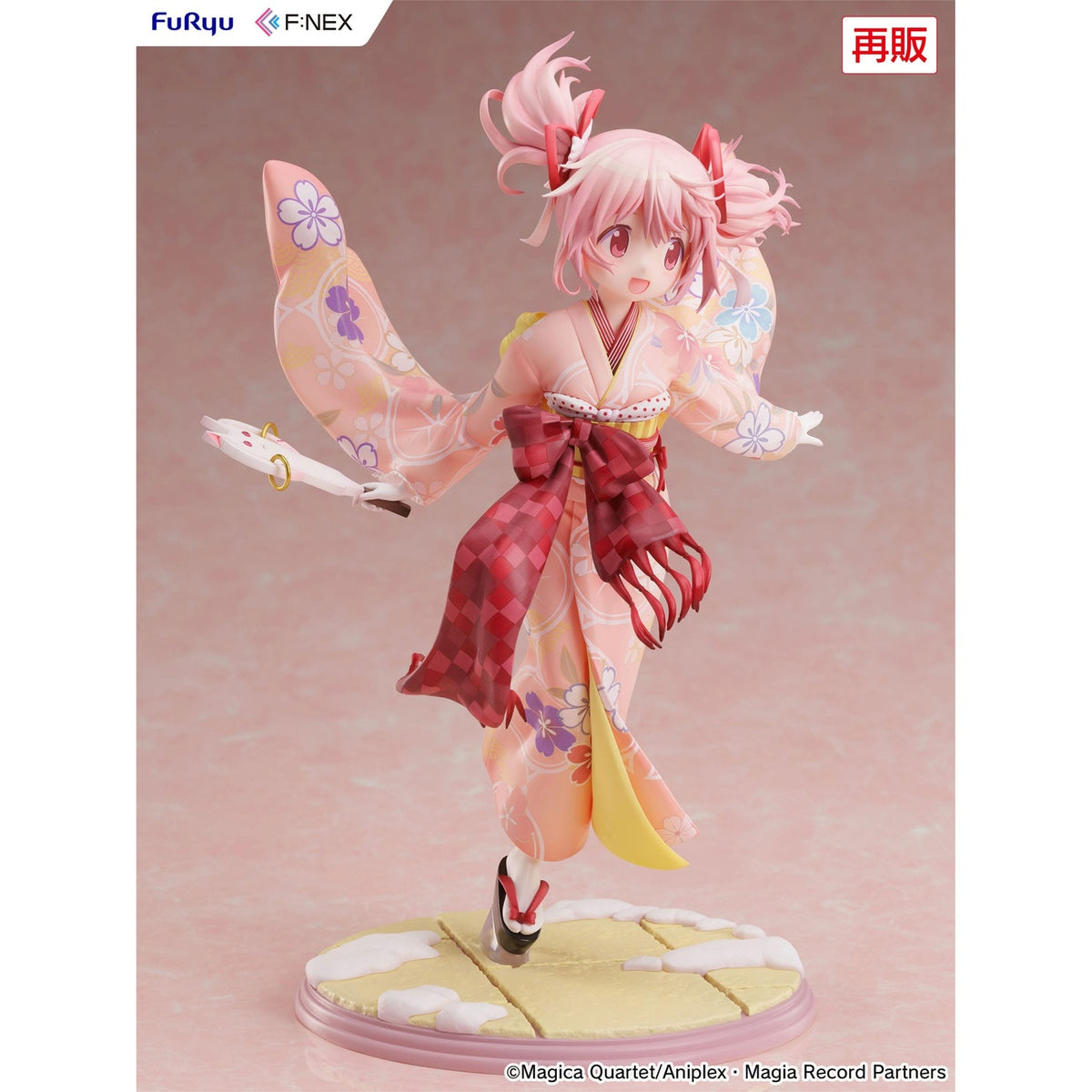 Produktbild Puella Magi Madoka Magica Side Story Magia Record PVC-staty 1/7 Madoka Kaname Kimono Ver. 22 cm
