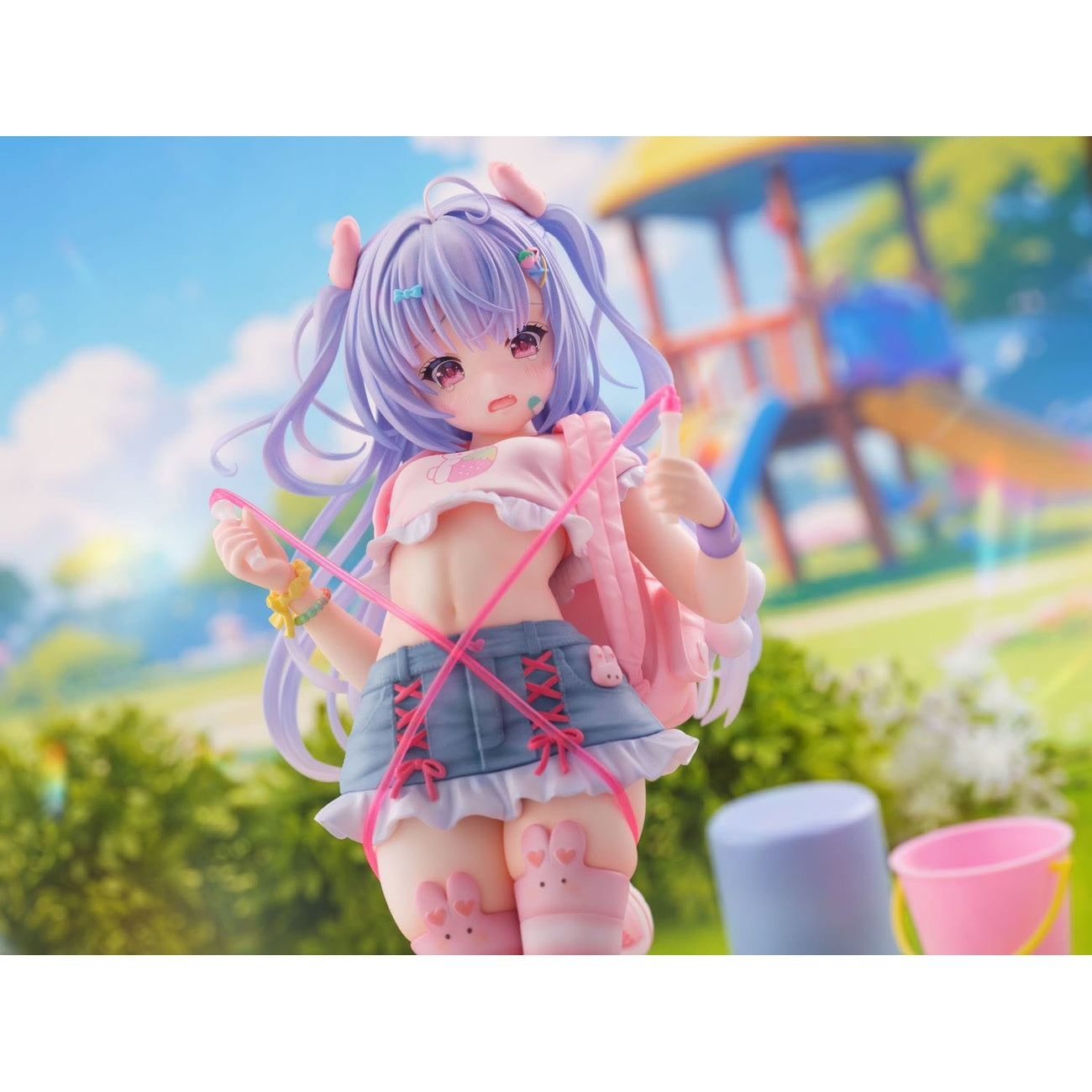 Produktbild Original Character PVC-staty 1/6 Skipping Rope Girl Miu Hazuki illustration av Yuyuko 22 cm