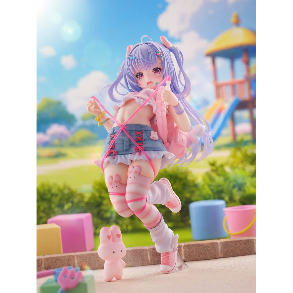 Produktbild Original Character PVC-staty 1/6 Skipping Rope Girl Miu Hazuki illustration av Yuyuko 22 cm