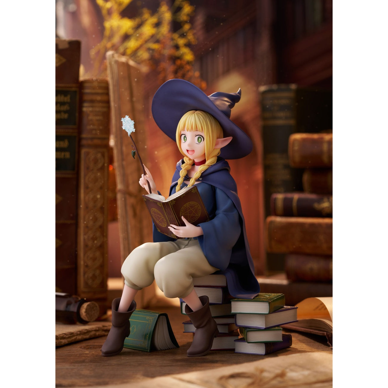 Produktbild Delicious in Dungeon PVC-staty 1/7 Marcille Student Ver. AmiAmi Limited Edition 19 cm