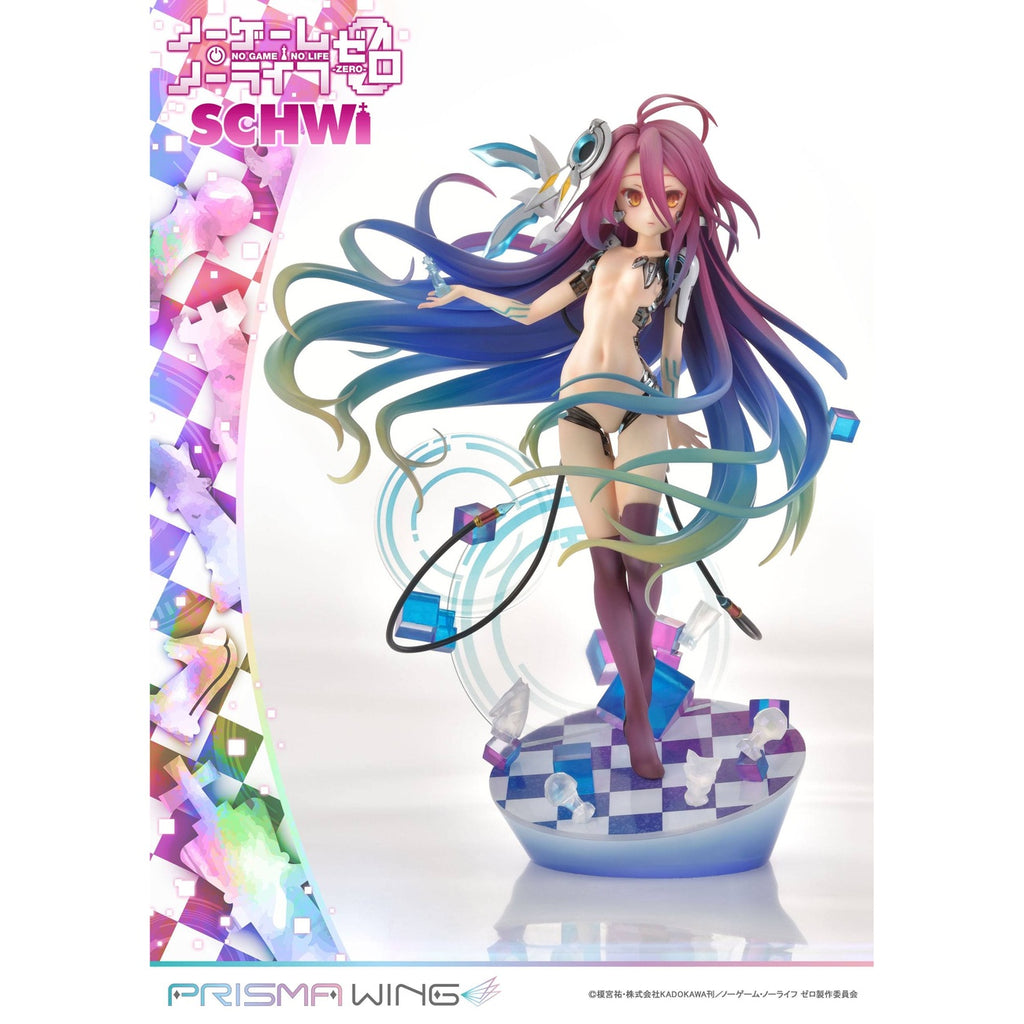 Produktbild No Game No Life Prisma Wing PVC-staty 1/7 Schwi 26 cm
