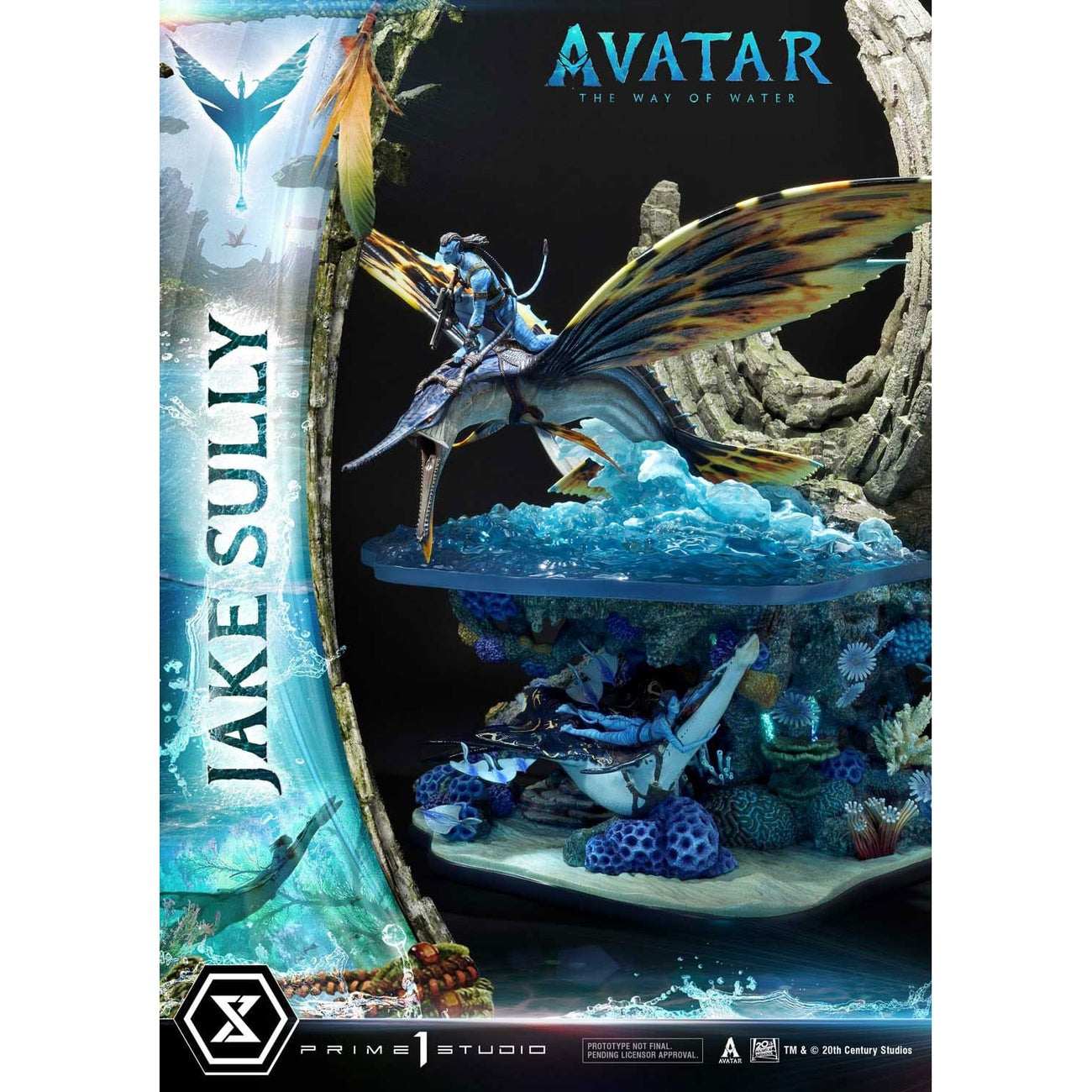 Produktbild Avatar: The Way of Water Staty Jake Sully Bonus Version 59 cm