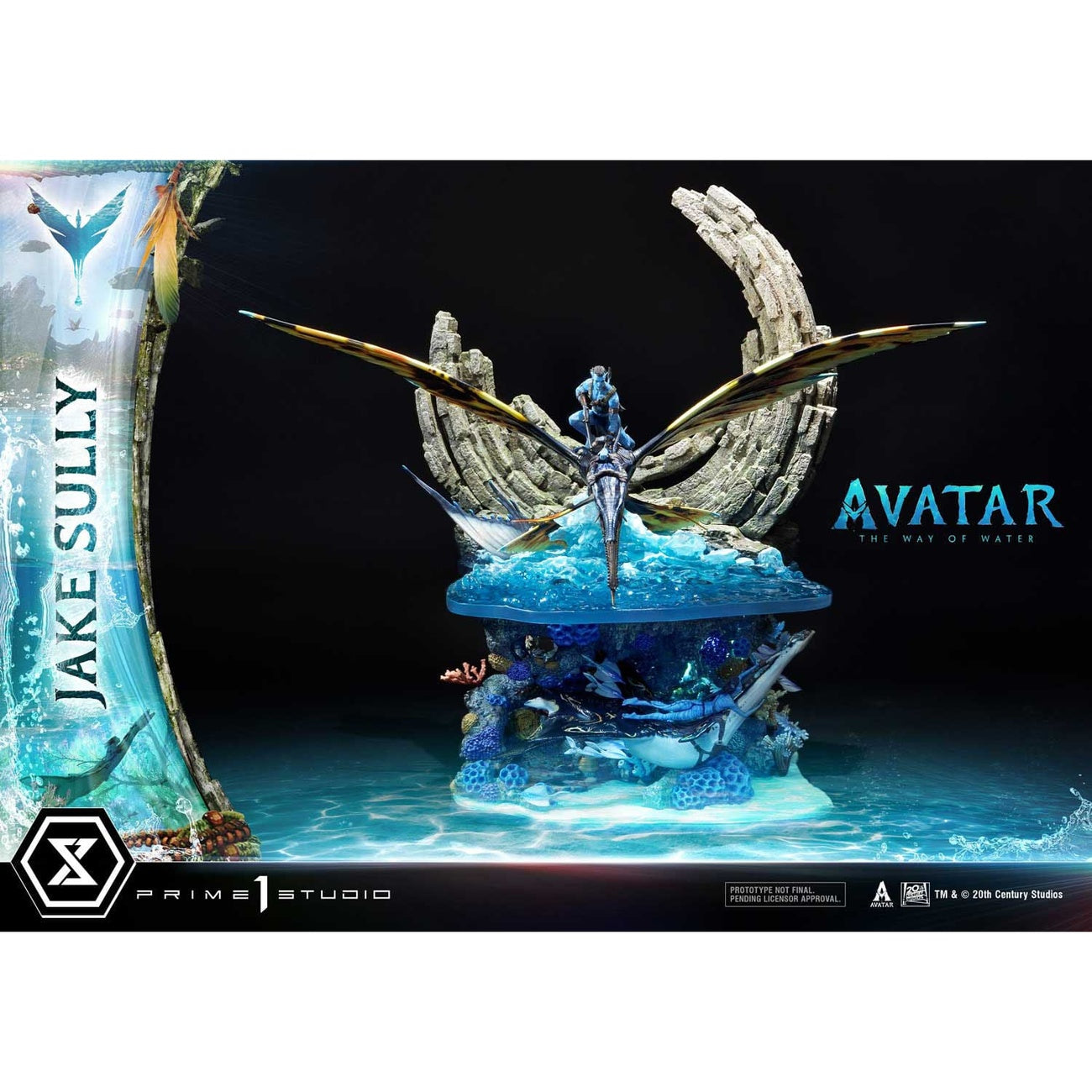 Produktbild Avatar: The Way of Water Staty Jake Sully Bonus Version 59 cm