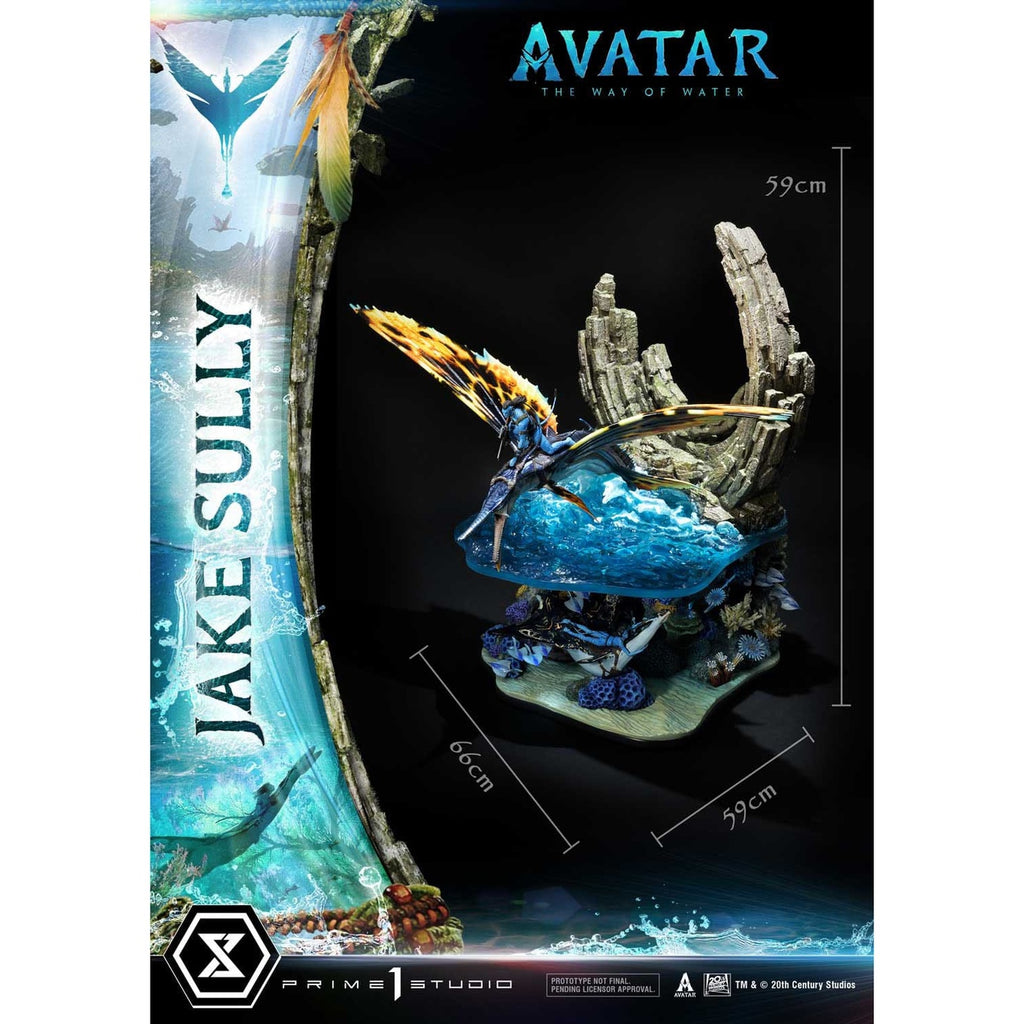 Produktbild Avatar: The Way of Water Staty Jake Sully Bonus Version 59 cm