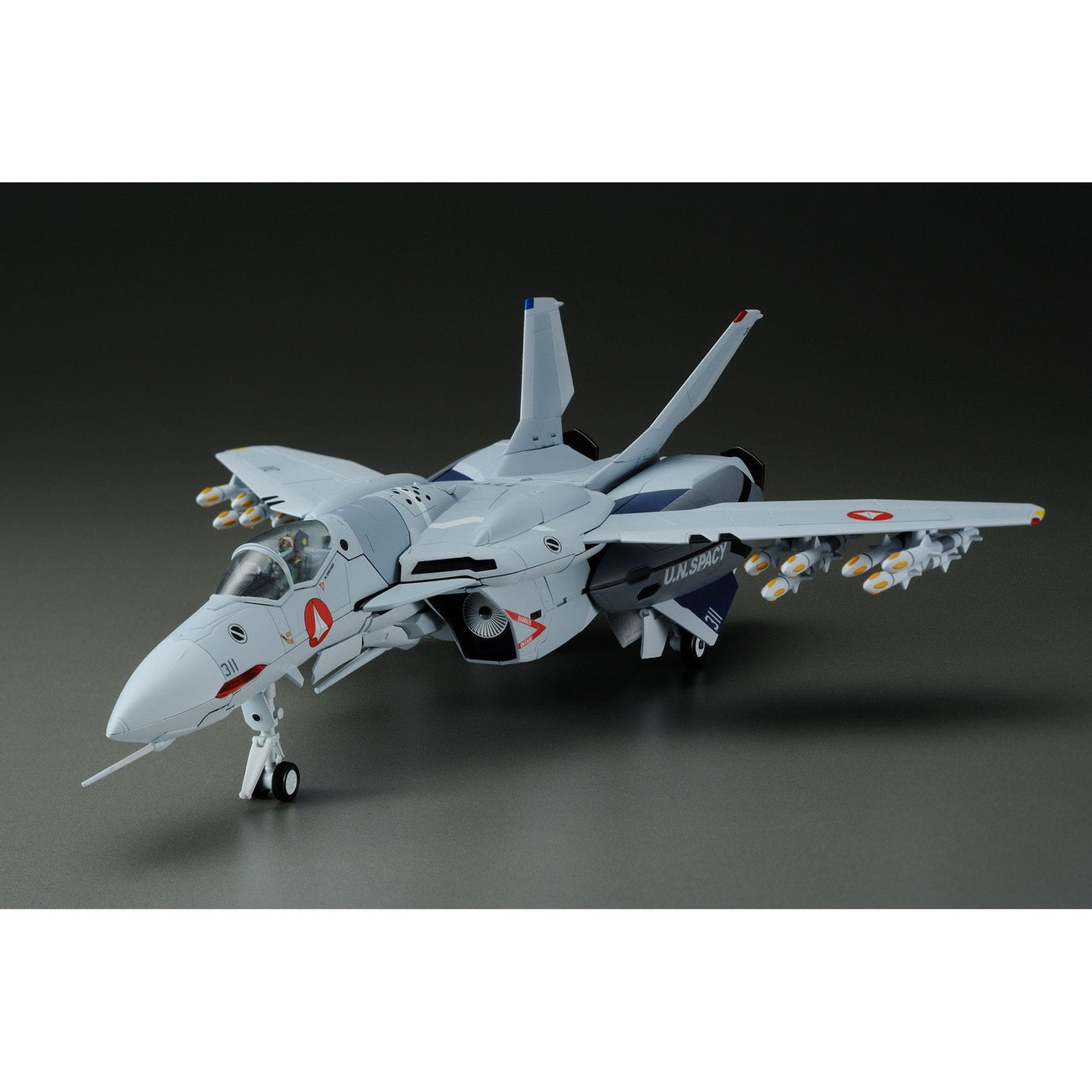 Produktbild Macross Zero Actionfigur 1/60 Fullt transformerbar VF-0A Phoenix Shin Kudo Mounted Machine 32 cm