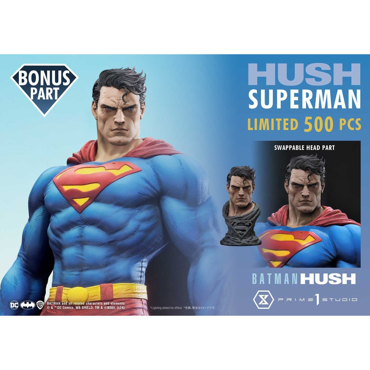 Produktbild DC Comics Premium Masterline Series Statue 1/4 Batman: Hush (Serie) Superman Bonus Version 77 cm