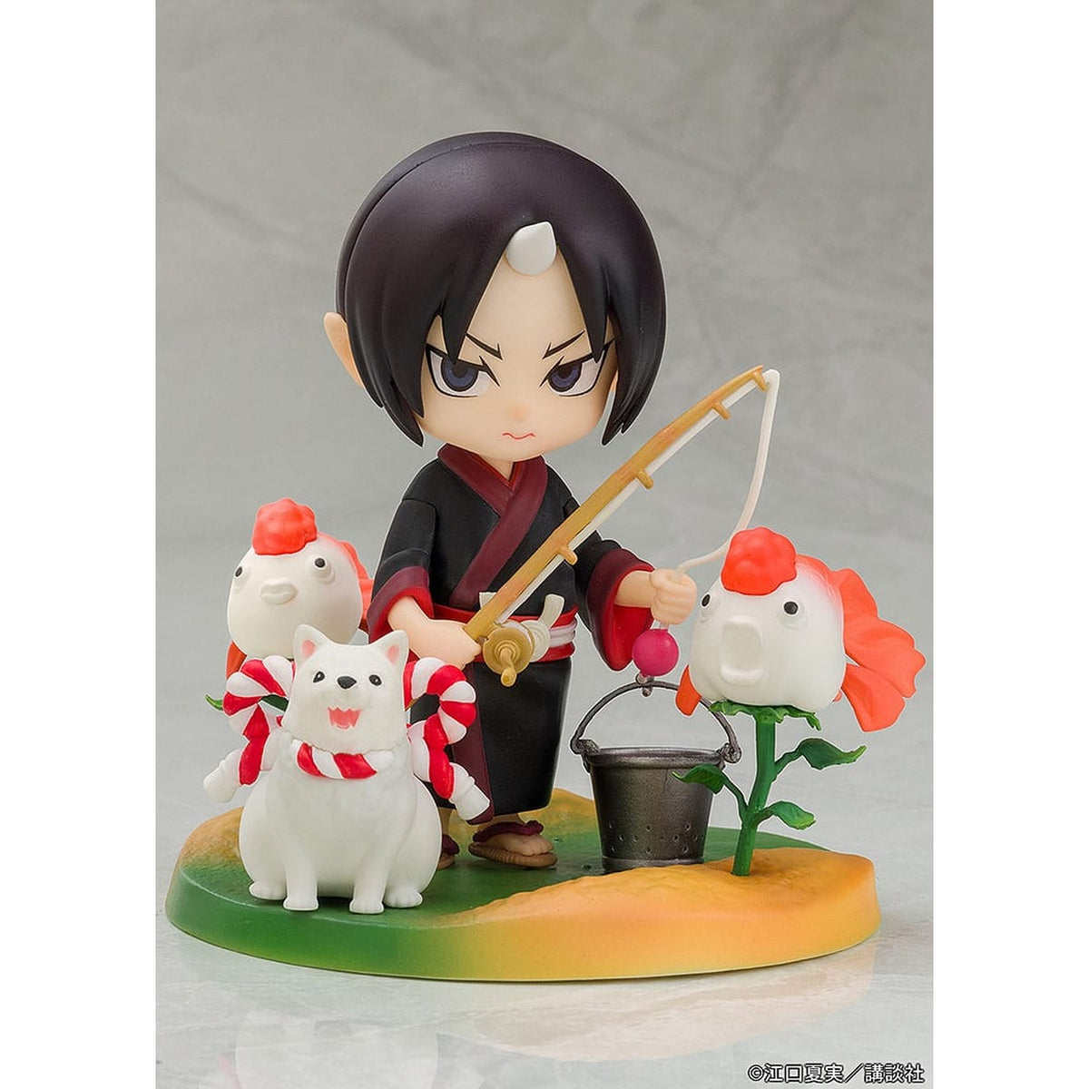 Produktbild Hozuki no Reitetsu Hakotoniwa PVC-staty Hozuki & Shiro 11 cm